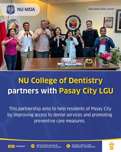 university of pasay courses offered|NU MoA .